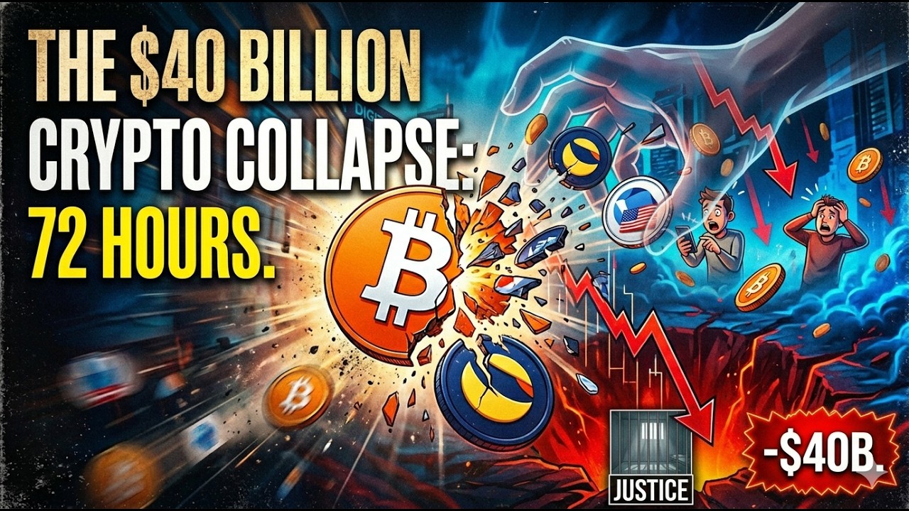 The $40 Billion Crypto Collapse That Happened in 72 Hours