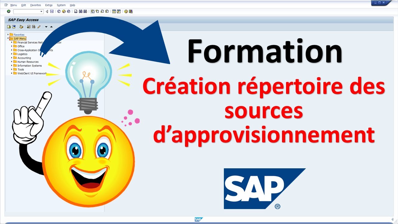 Création répertoire des sources d’approvisionnement