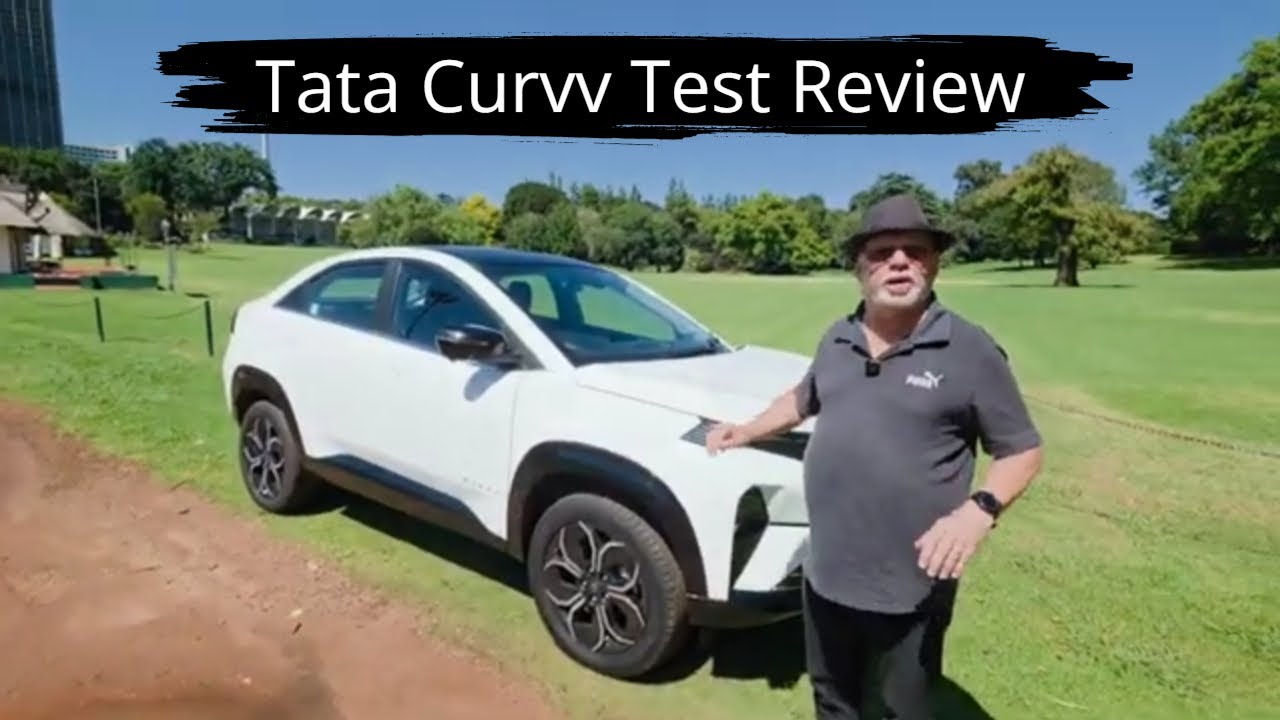 Тест-драйв Tata Curvv с демонстрацией возможностей автомобиля.