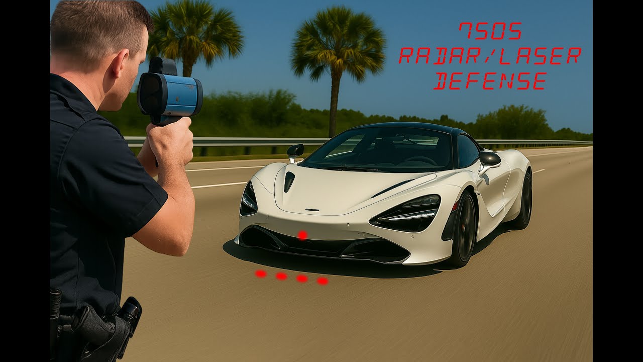 McLaren 750S Radar/Laser Defense System