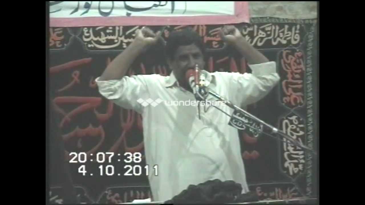 ZAKIR NUSRAT ABBAS CHANDIA Majlis BHAKKAR