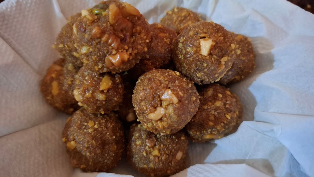 Besan ladoo 2 Types  | No sugar besan ladoo | simple way to make besan laddoo | besan laru |