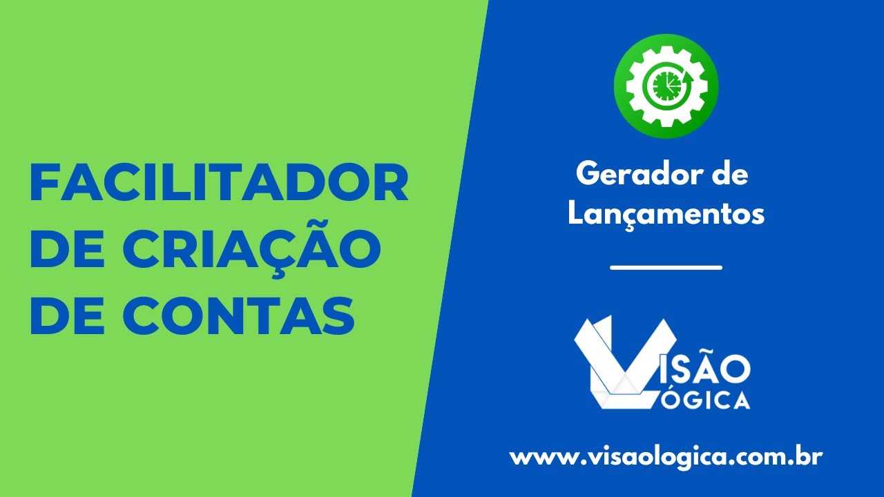 Gerador de Lançamentos: Facilitador de Criação de Contas