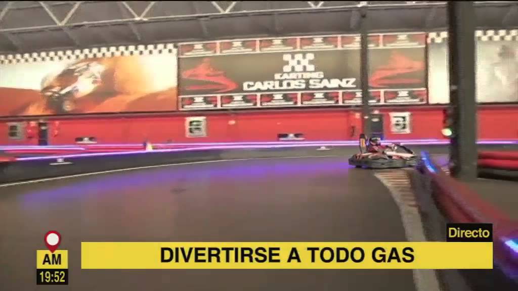 Carlos Sainz Center en Telemadrid