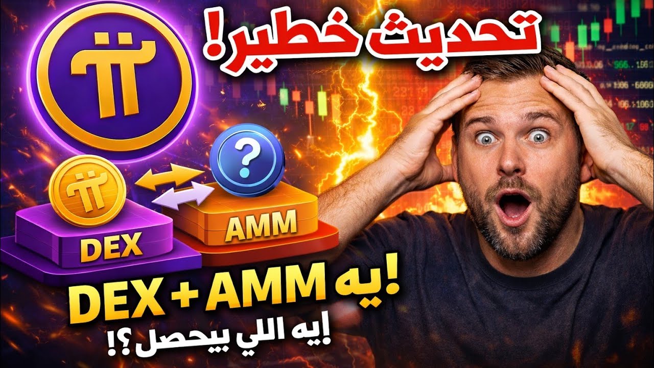 🚀 تحديث ناري من Pi Network: شرح DEX و AMM الجديد ولماذا هذا أخطر تطور في تاريخ Pi!
