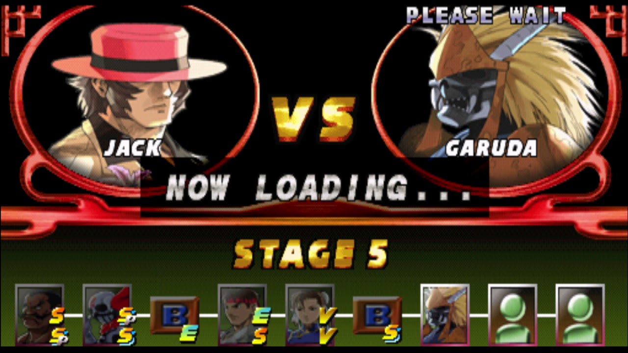 Street Fighter EX2 Plus - Jack Playthrough (PS1)