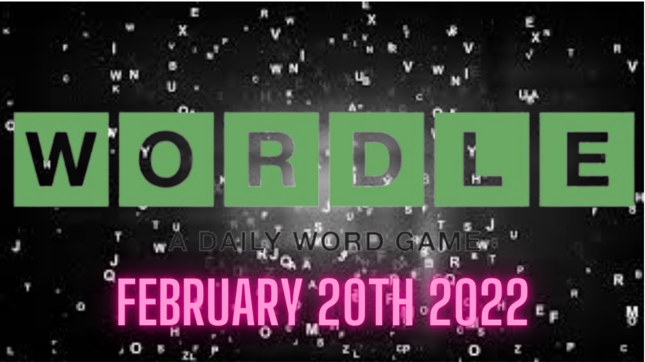 WORDLE SOLUTION-02-20-22