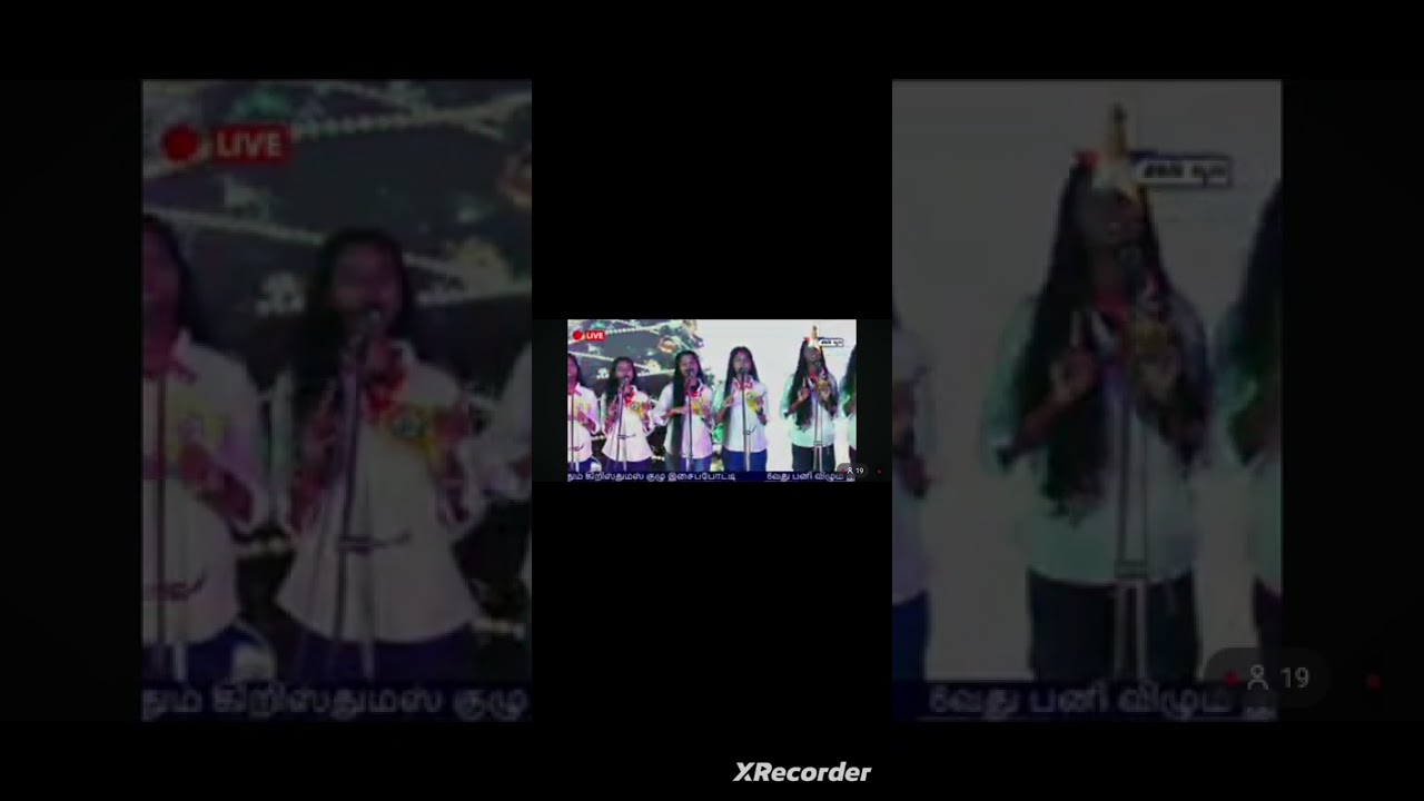 Fathima Girls Hr Sec School Vallioor/Christmas song competition / Dec 2025/ Persis Abisha