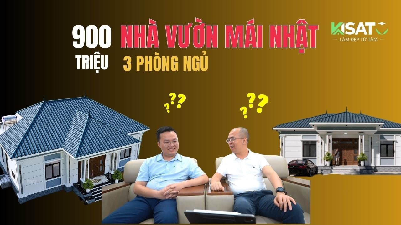 Đi Nhật 5 Năm Có Căn Nhà Vườn Mái Nhật 3 Phòng Ngủ Chỉ 900 Triệu Này Em Cũng Đi Ạ l Kisato Hà Tĩnh