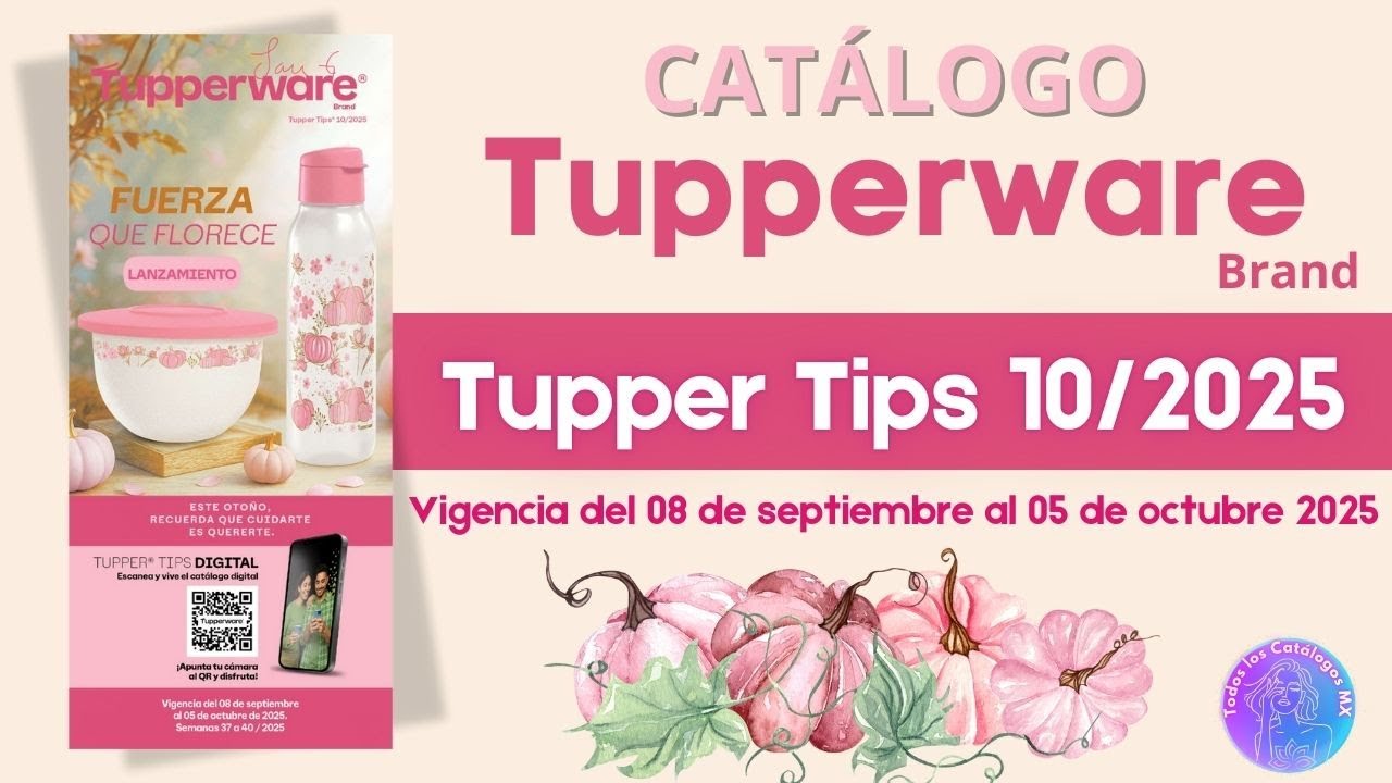 🌸Cat&aacute;logo Tupperware Tupper Tips 10🎃