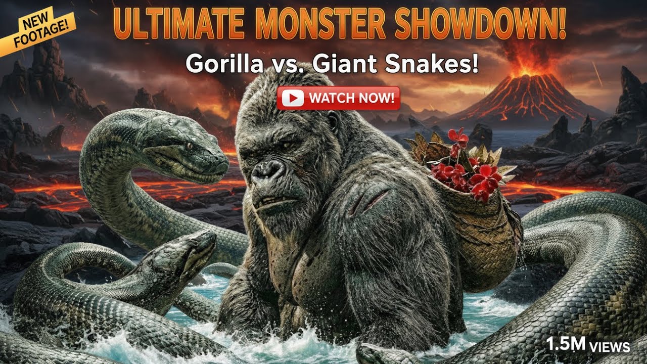 KING KONG vs TITANOBOA ARMY – One Against Hundreds | King Kong Movie