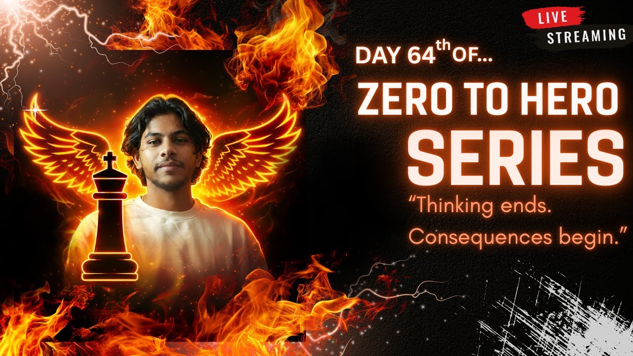 CHESS ZERO TO HERO SERIES DAY 64 BY ANAND SIR #chess #trending #shots #chesslive #livestreaming