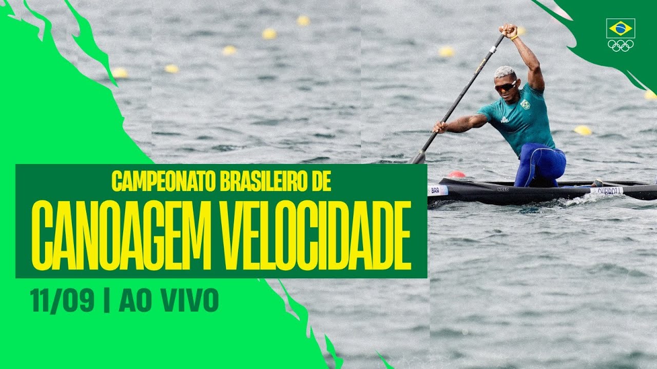 CAMPEONATO BRASILEIRO DE CANOAGEM VELOCIDADE | DIA 1 | 11/09 | AO VIVO
