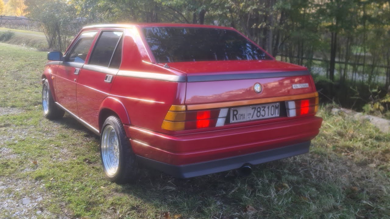 Alfa 75 Turbo clear sound