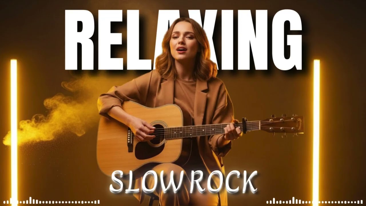 Relaxing Slow Rock Music for Concentration 🎶 Soft Rock Ballads for Deep Work & Focus