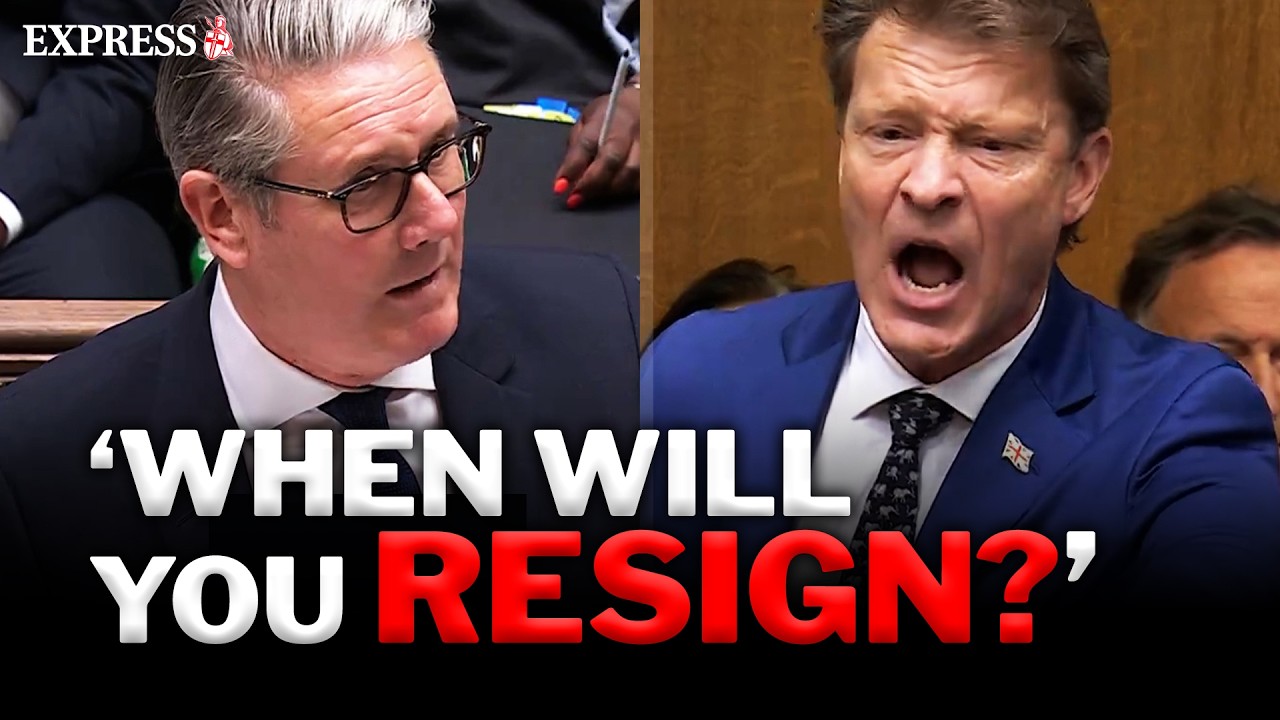 Reform's Richard Tice DESTROYS Starmer in FURIOUS PMQs attack
