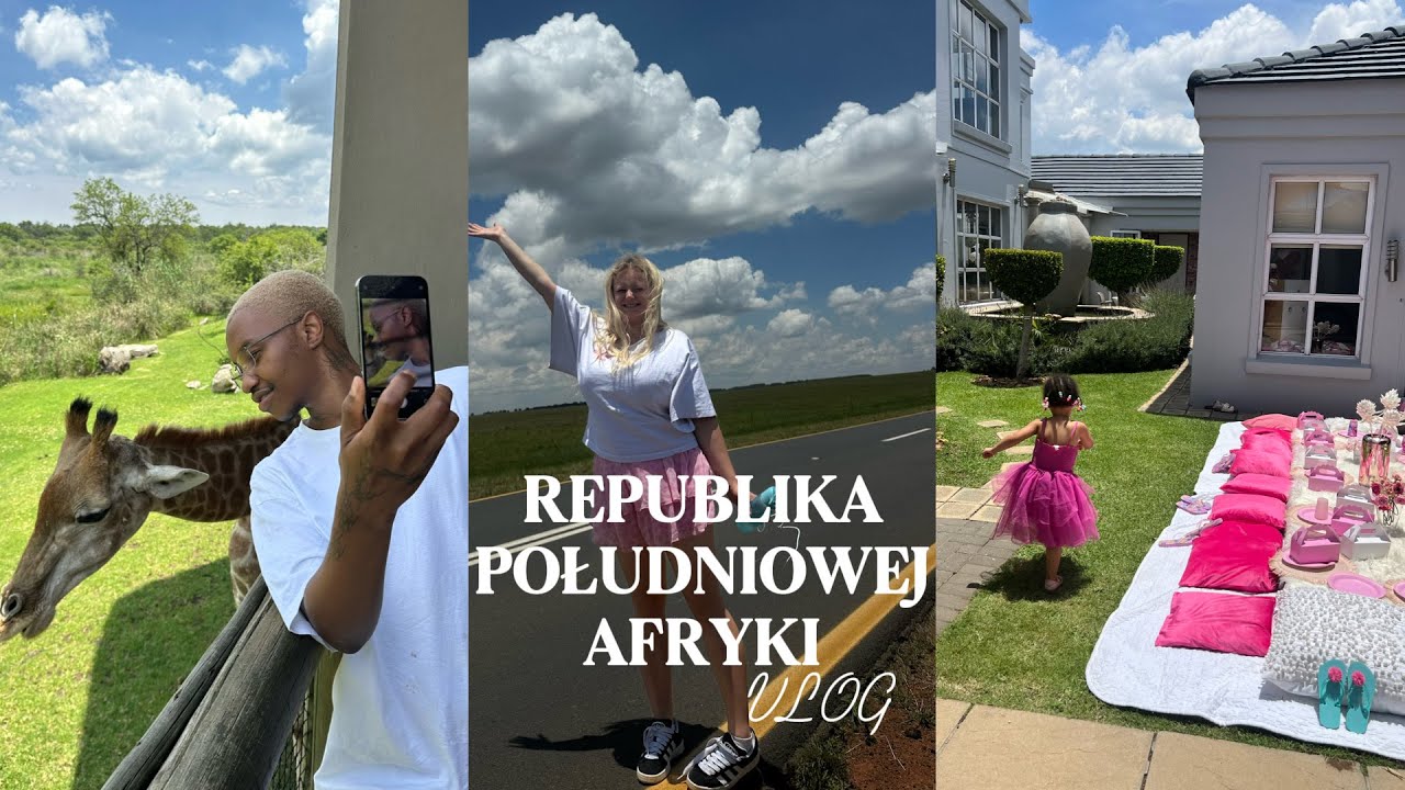 PAMIĘTNIK Z RPA 🐘🌴 pojechaliśmy na safari, spa dla dzieci, roadtrip do Eswatini