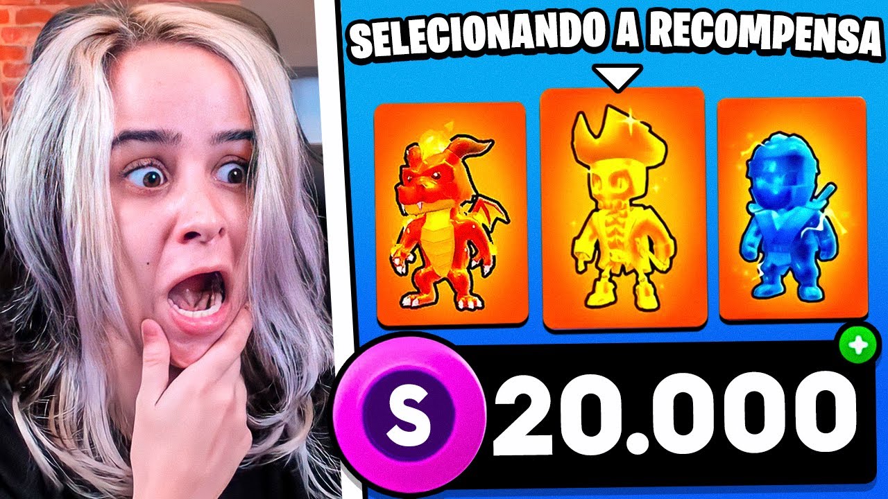 gastei Muitas Fichas pra conseguir essa Skin (Stumble Guys!)