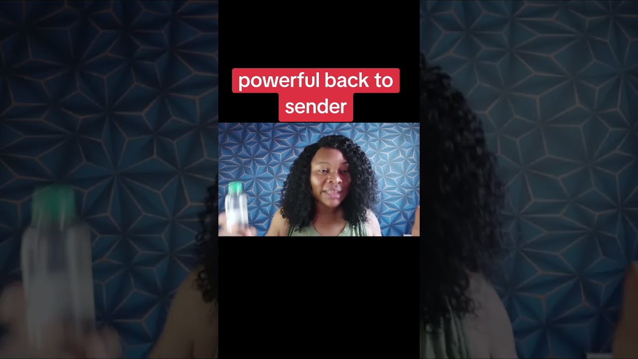How to do a powerful back to sender