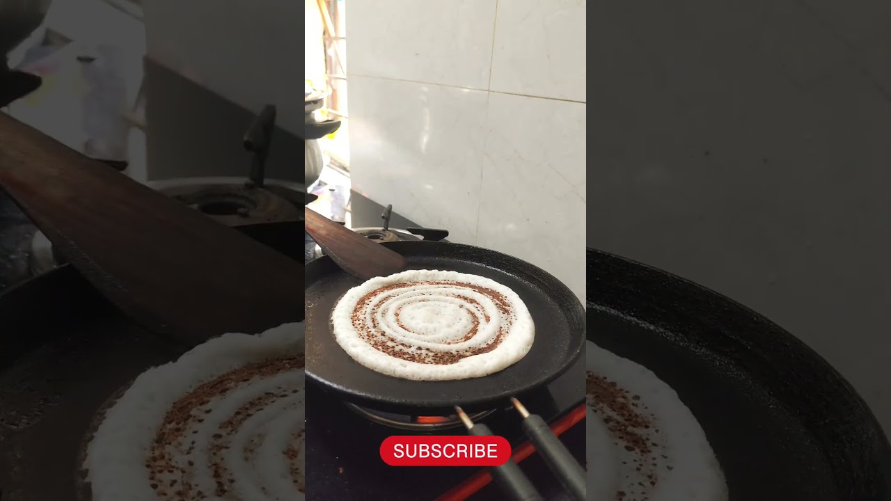 Perfect round shape and perfectly cooked dosai #shorts #foodies