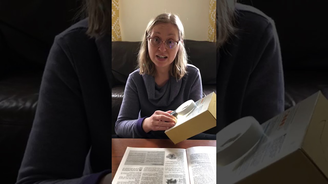 How to use Low Vision Magnifiers