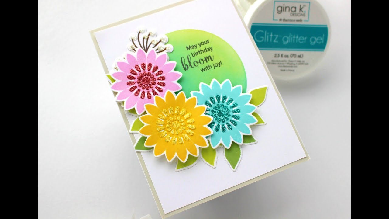 Glitz Glitter Gel | Gina K Designs & Thermoweb | Crazy Daisy