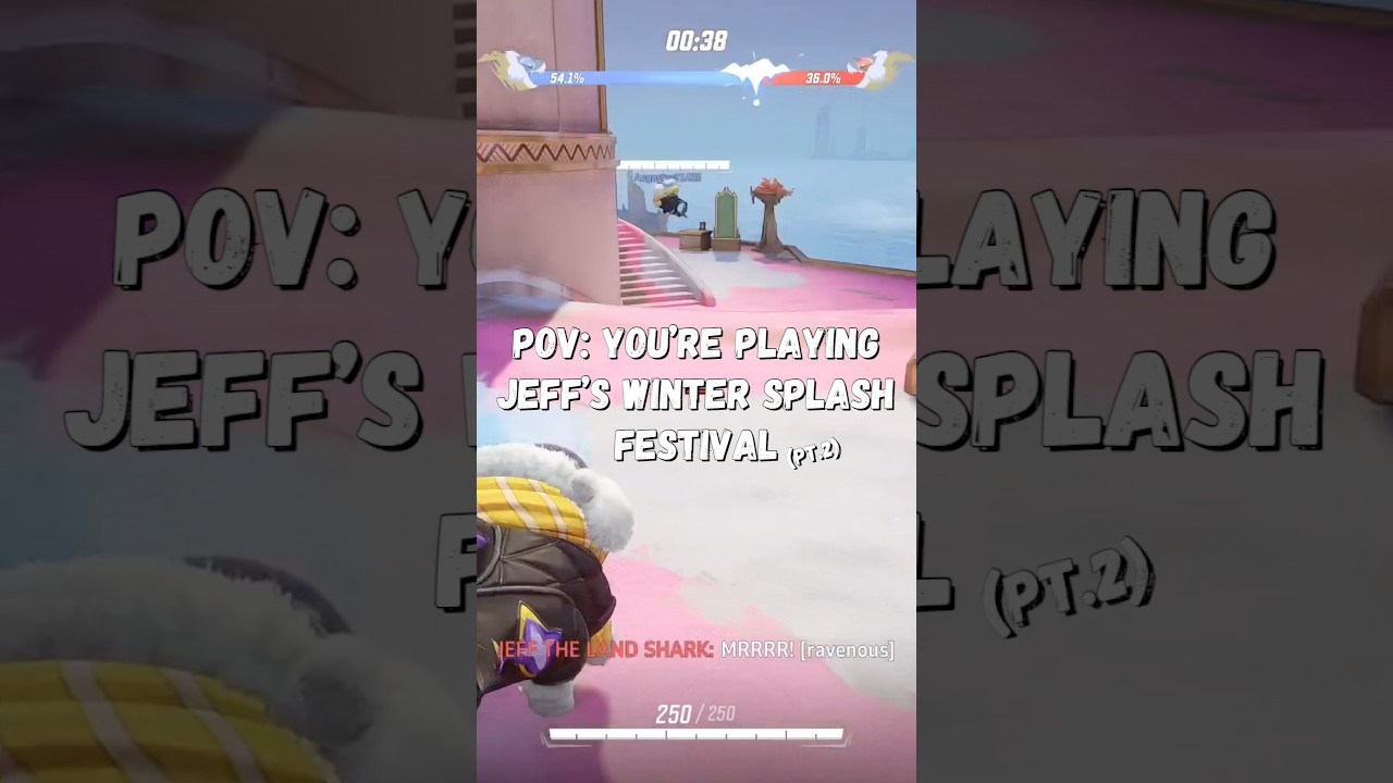 (Pt.2) Playing Jeff’s Winter Splash Festival be like.. 