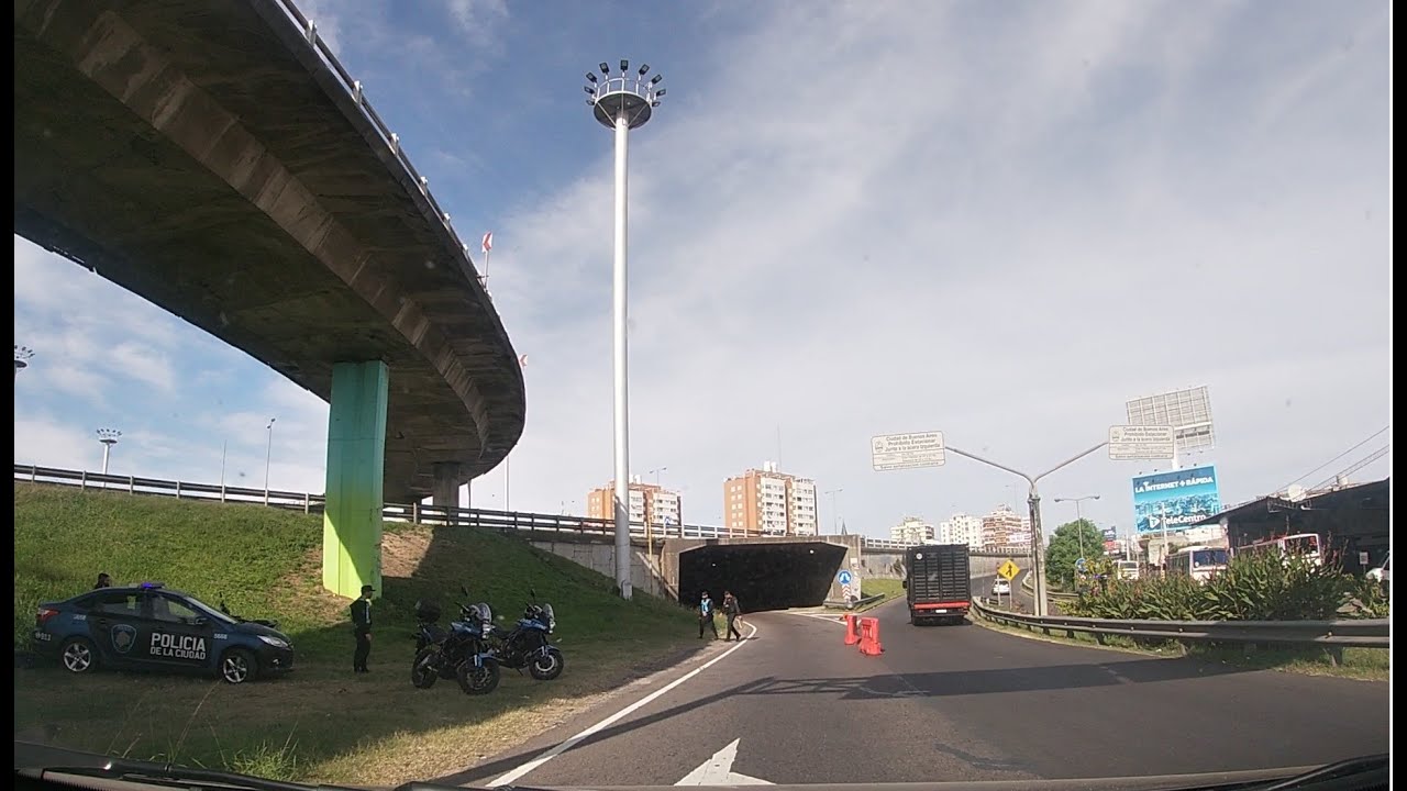 Buenos Aires - Mor&oacute;n HD  Ciudad en Cuarentena - Driving Calles y Autopista del Oeste