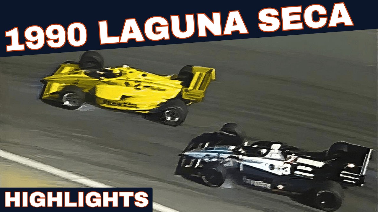1990 CART Laguna Seca - Race Highlights