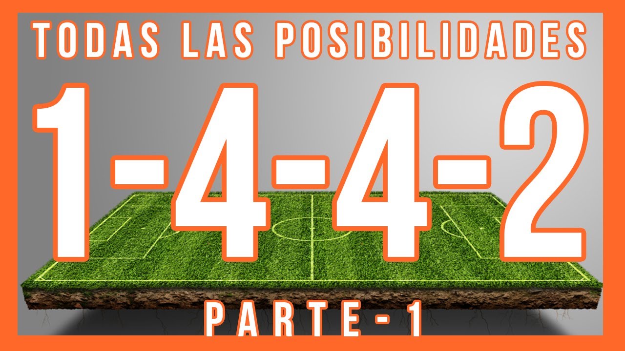 SISTEMA DE JUEGO 1-4-4-2 | Variantes + Aspectos positivos (presión, ayudas y equilibrios) 🔝PARTE 1