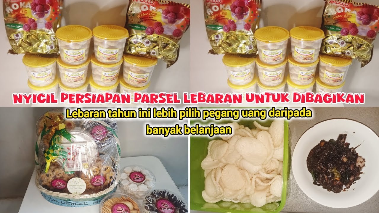 LEBARAN INI LEBIH PILIH PEGANG UANG DARIPADA BANYAK BELANJAAN ‼️| NYICIL ISI PARSEL LEBARAN 