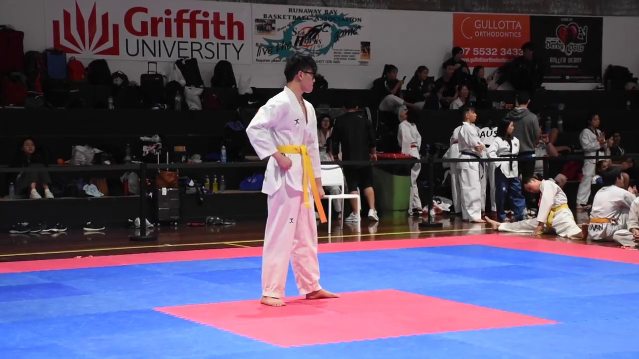 Yellow Belt Individual Poomsae MU (WTF Taekwondo - 2018 Australian Uni Nationals)