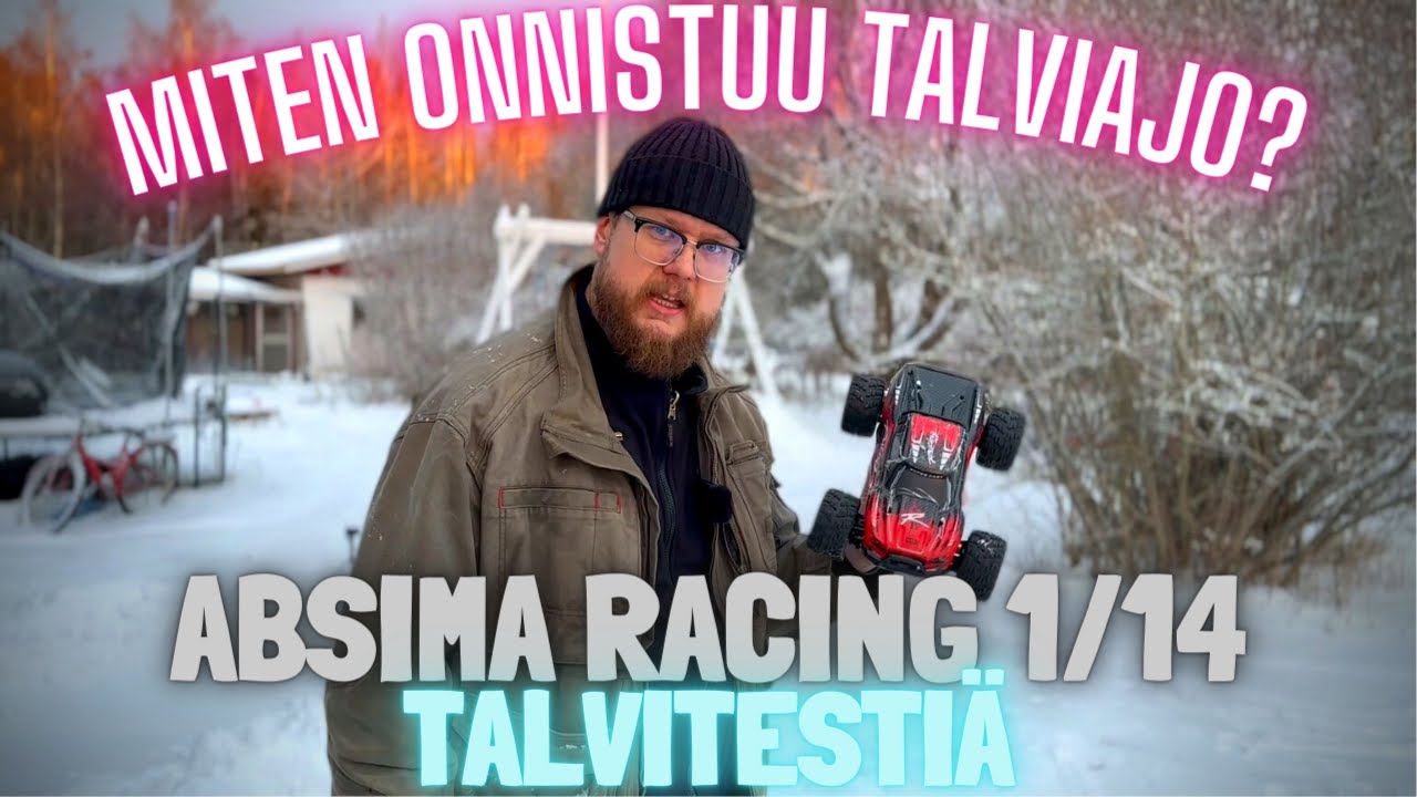 Absima Racing RTR. Talviajelua ja kestotestiä
