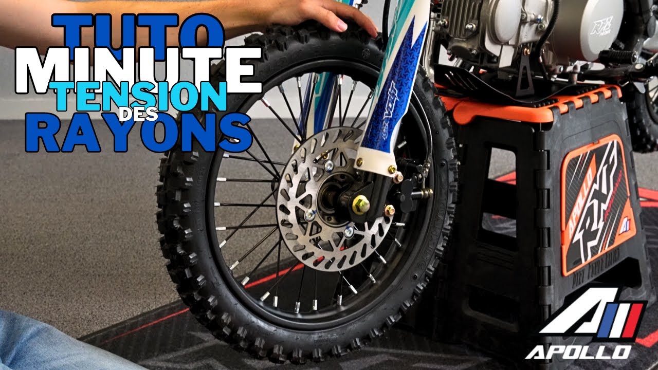 Tuto Minute : Tension des rayons - MOTO