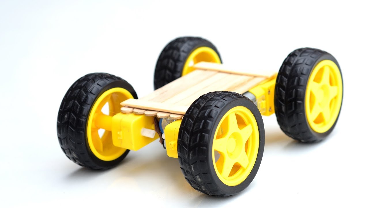 ✳️How to make powerful rc car with dual shaft motor