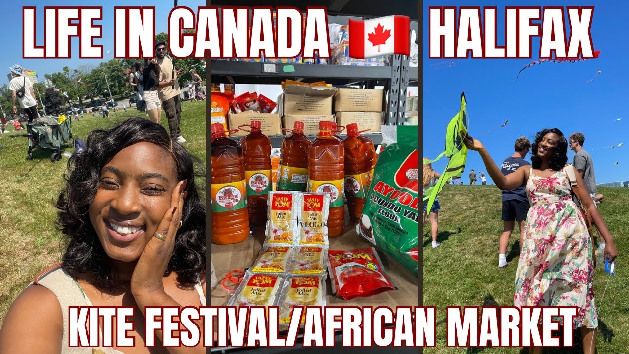 ЖИЗНЬ В ГАЛИФАКСЕ, КАНАДА 🇨🇦 + МОЙ ПЕРВЫЙ ДЕНЬ С ВОЗДУШНЫМИ ЗМЕЯМИ + АФРИКАНСКИЙ РЫНОК + КУЛИНАРИЯ
