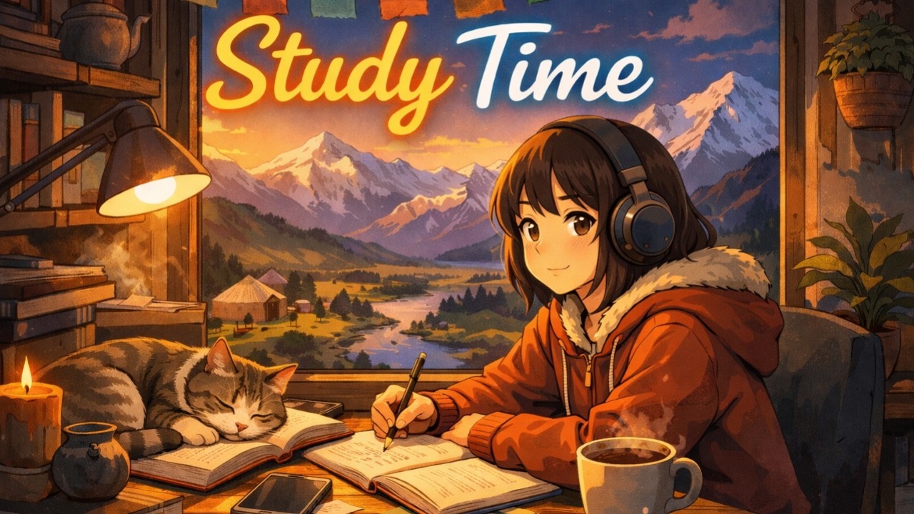 Study Time - Lofi Hip Hop Mix for Deep Focus | Relaxing Beats to Study, Work & Chill