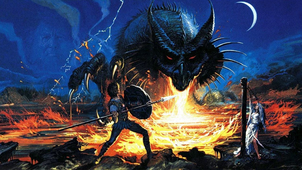Il drago del lago di fuoco