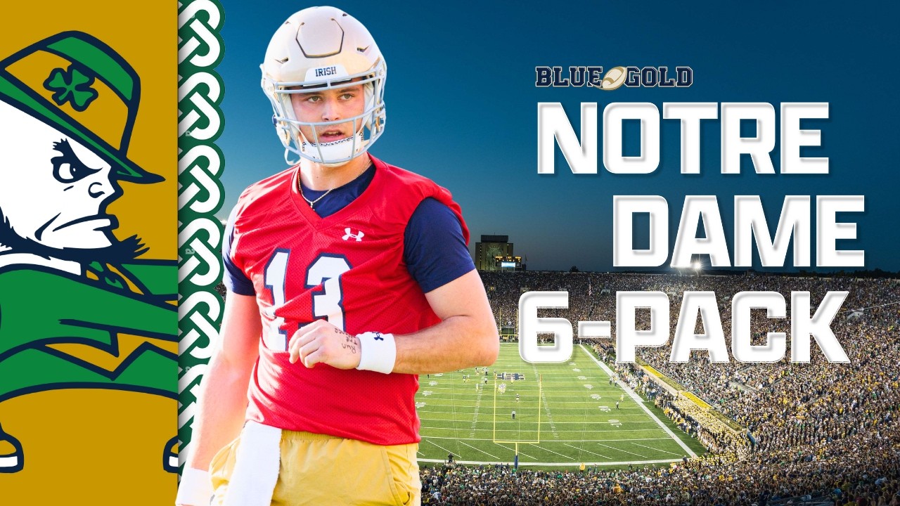 Notre Dame 6-pack: Two more years of CJ Carr? Running back rotation, roster update, MORE