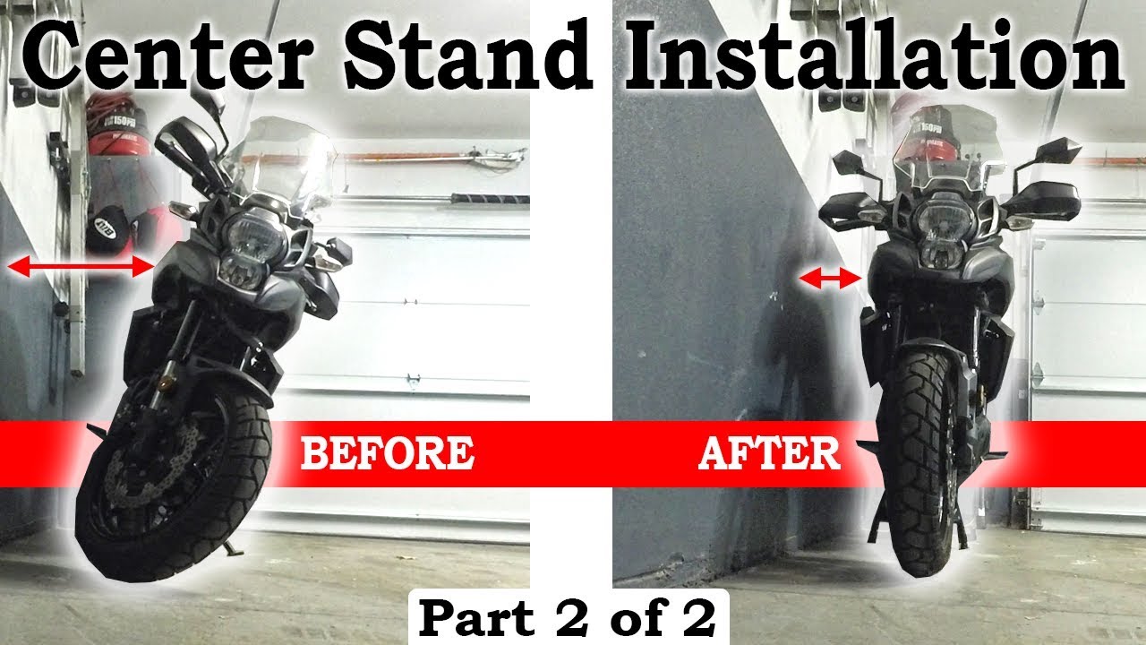How to Install a Motorcycle Center Stand – Part 2