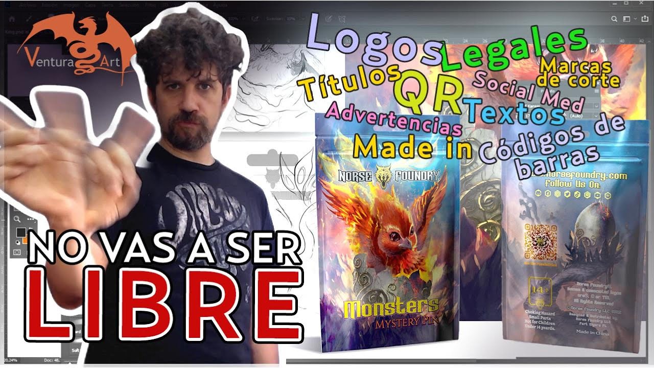 Ilustración para packaging | NO decidir antes de dibujar |