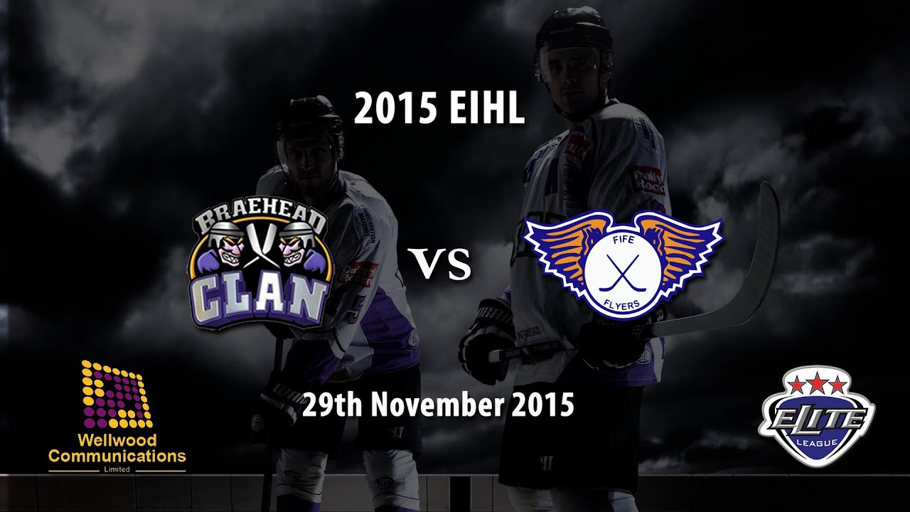 Braehead Clan vs Fife Flyers 29/11/2015 - EIHL
