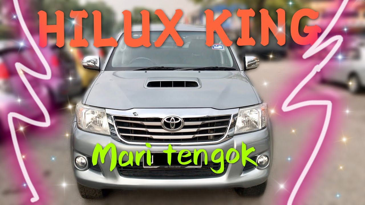 TOYOTA HILUX 2.5 G VNT (M) 2014 YEAR