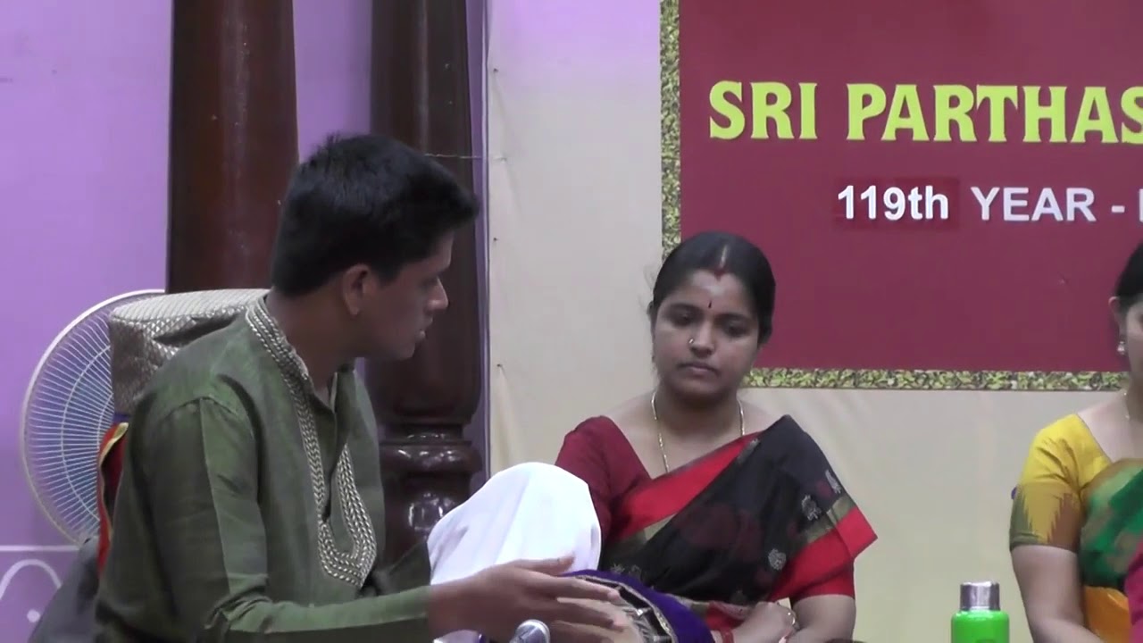 Lec Dem by Neyveli R  Santhanagopalan l Sri Parthasarathy Swami Sabha l 19th Dec, 2019
