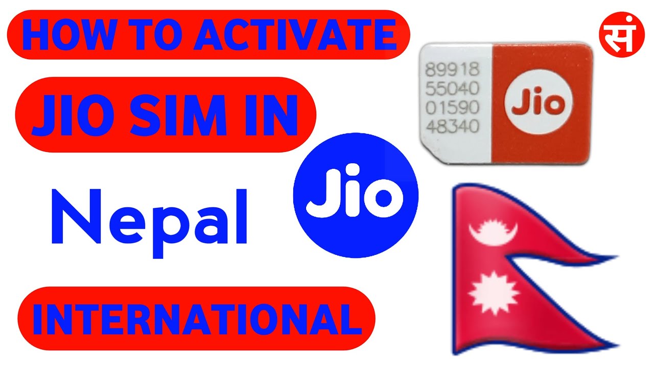 How To Activate Jio Sim In Nepal | How To Use Jio Sim In Nepal 🇳🇵🇳🇵🇳🇵