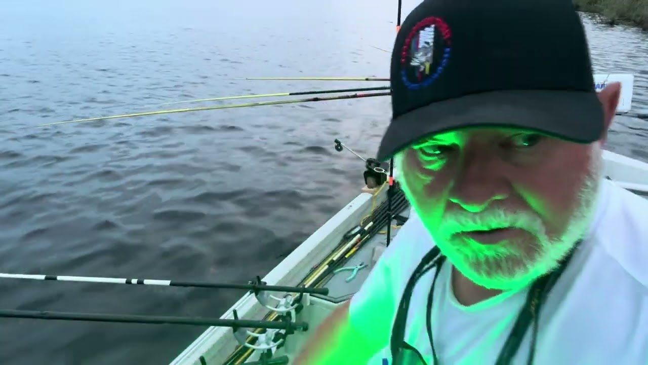 February 23, 2025 Night fishing for crappie on lake Okeechobee