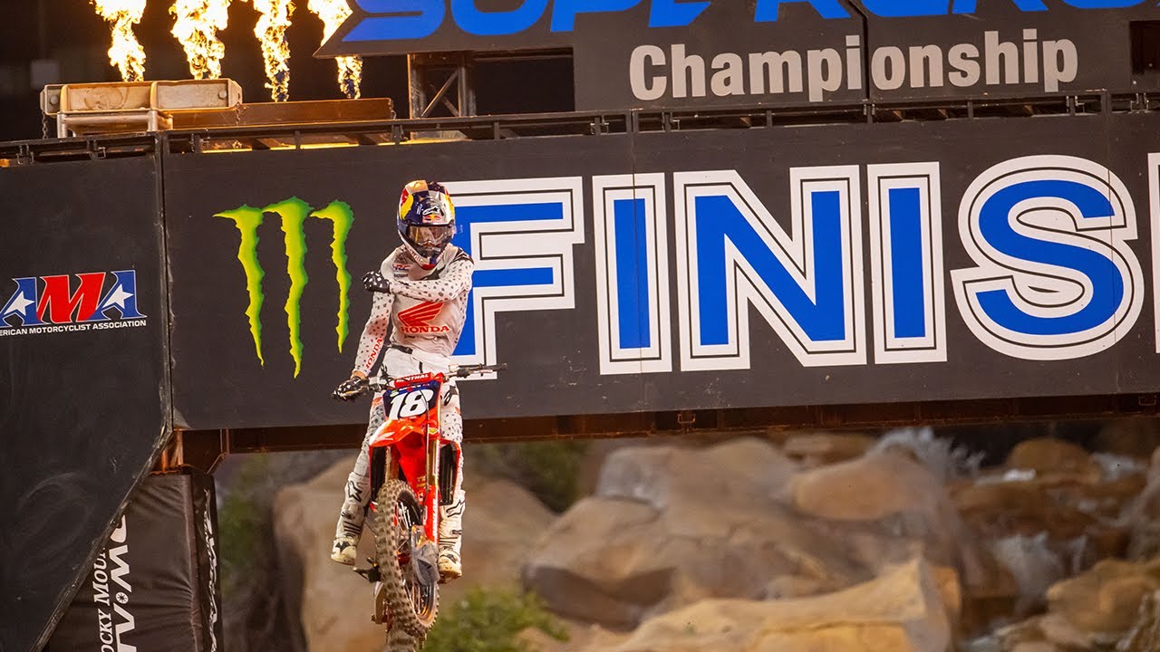 Supercross Round #1 250SX Highlights | Anaheim, CA Angel Stadium | Jan 08, 2023