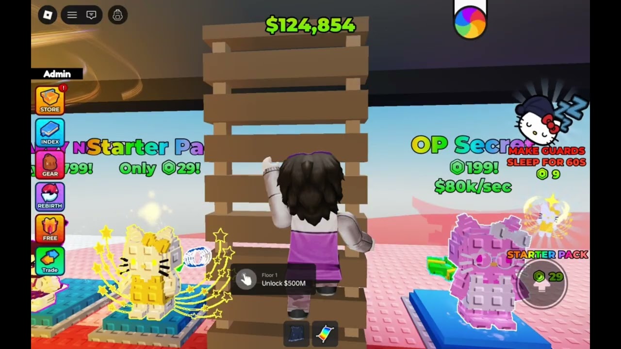 Don’t Wake the Kitty 🐱 Roblox Stealth & Chaos Challenge!  Funny Cat Gameplay #cats #catlife #cat