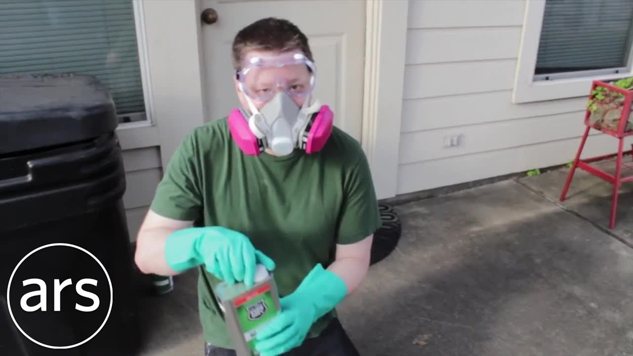 Testing UltraEverDry on a pane of glass...and a toilet.