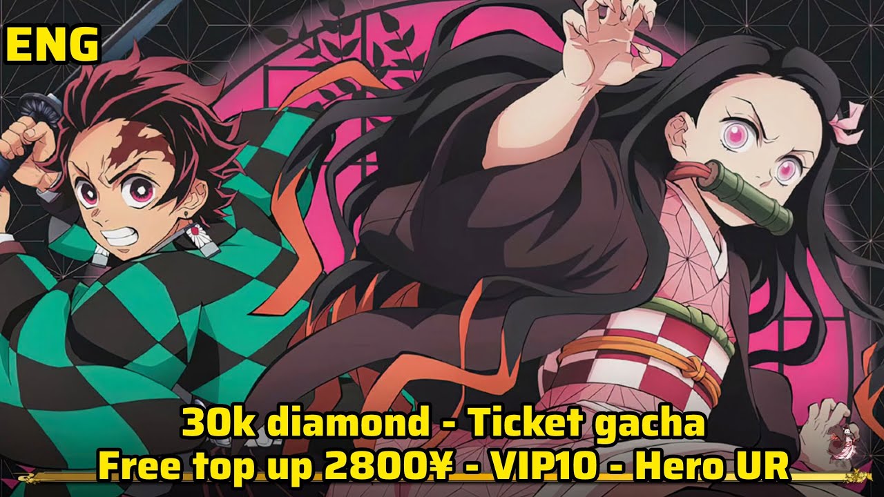 Blade Of Hashira Private Server - Free Top up 2800&yen; - 30k diamond - Hero UR ( X7Game )